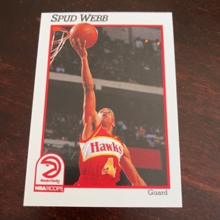 1991-92 NBA Hoops - [Base] #6 Spud Webb