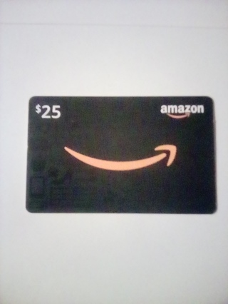 Amazon e-gift card for $25.00