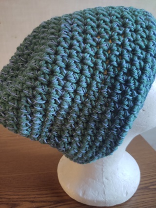 Hand Crocheted Slouch Hat 