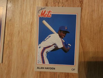 Mets Alan Hayden #22