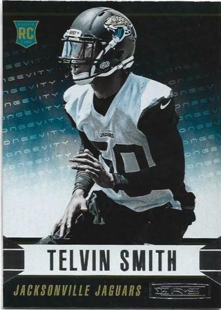 2014 ROOKIES & STARS TELVIN SMITH ROOKIE CARD