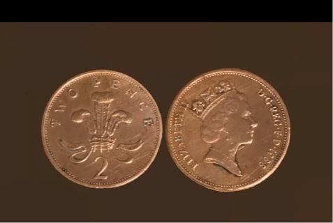 United Kingdom 2 pence 1988