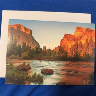 Red Rocks Note Card 