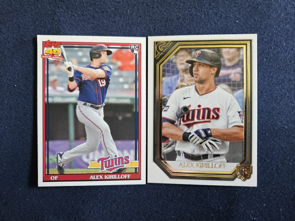 Free: Two Alex Kirilloff Rookie Cards