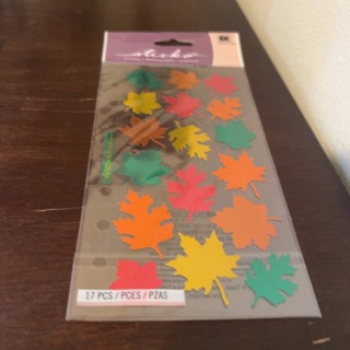 Sticko fall leaves stickers 