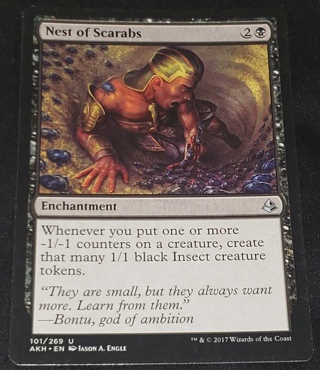 MTG ✨ Nest of Scarabs - (U) 101/269 Amonkhet (AKH) ✨ Magic the Gathering (2017)