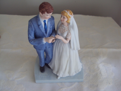 Norman Rockwell Bride And Groom Figurine 1981