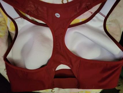 Maroon Sports bra