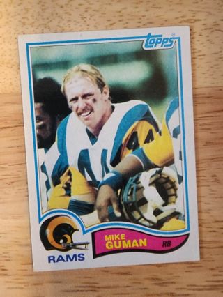 82 Topps Mike Guman #376