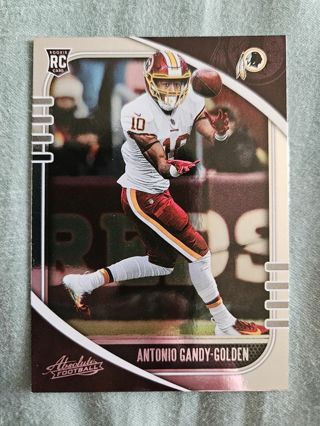 2020 Panini Absolute Rookie Antonio Gandy-Golden