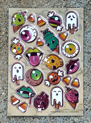 HALLOWEEN VINYL STICKERS STYLE 1