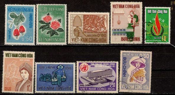 Viet Nam Stamps 1965-69