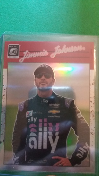 jimmie johnson racing card free shipping