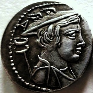 82 BC Ulysses & dog Argus Roman Denarius, Nice detail, Rare Roman Refundable, Insured, Guaranteed,