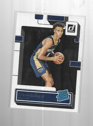 2022 DONRUSS DYSON DANIELS ROOKIE #208