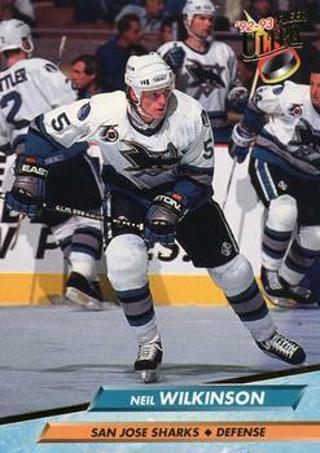 Tradingcard - NHL - 1992-93 Ultra #198 - Neil Wilkinson - San Jose Sharks