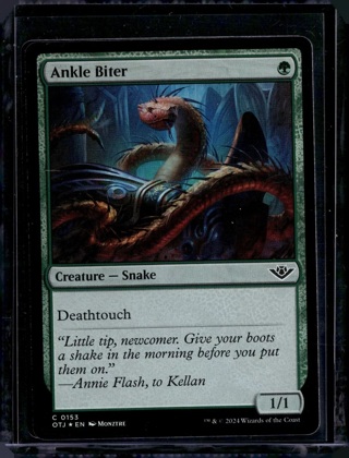 Ankle Biter - 153 - Foil - OTJ - NM - MTG - Magic the Gathering