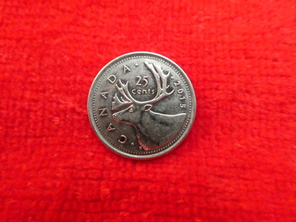 2005 Canada 25 cents.