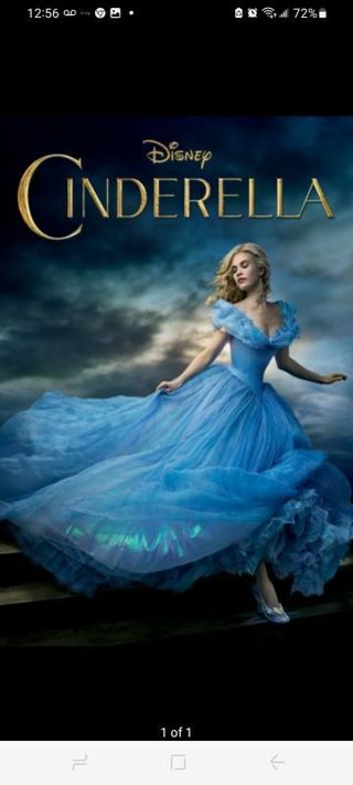 Cinderella 2015 live action movie HD code for MA