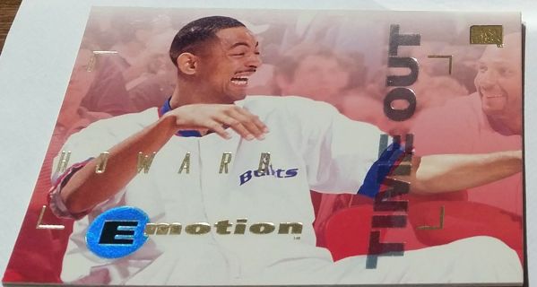 1995 Skybox JUWAN HOWARD Rookie Card