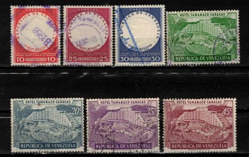 Venezuela Commemoratives 1957-58