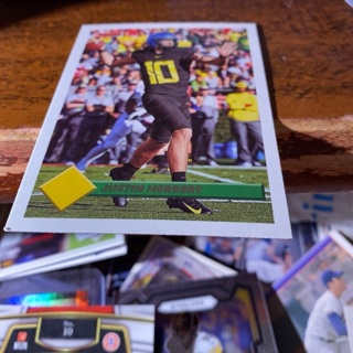 2023 panini chronicles donruss draft picks Justin Herbert football card 