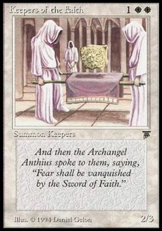 1994 Magic The Gathering  Keepers of the Faith ~ Legends 