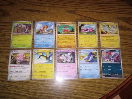 (NEW) 20 POKEMON SCARLET & VIOLET CARDS #469