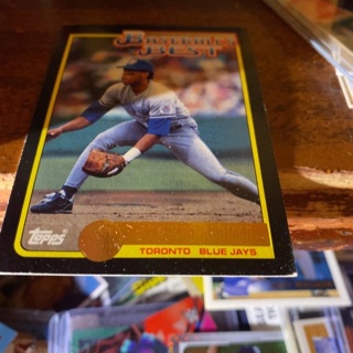 1992 topps McDonald’s baseball’s roberto alomar baseball card 