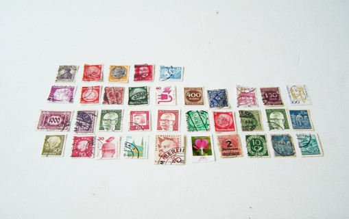 Germany Postage Stamps Used/Cancelled Set of 35