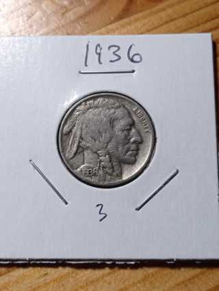 1936 Buffalo Nickel! 3.0