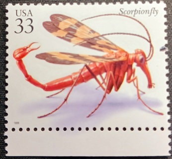 SCORPIONFLY STAMP MNH