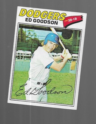 1977 TOPPS ED GOODSON #584