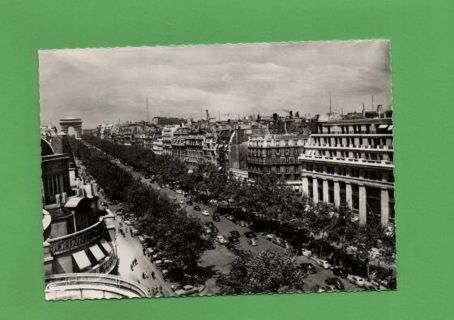 old Postcard - Paris, Champs Elysee