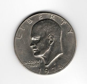 1978 (D) Eisenhower Dollar Circulated