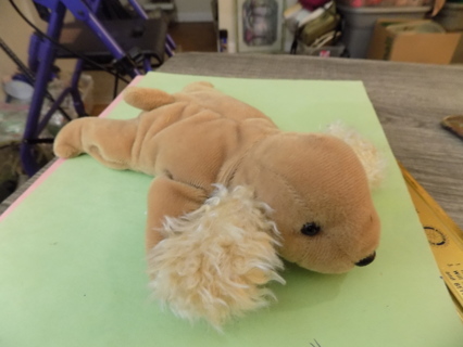 8 inch long soft Cocker Spaniel plush beanie toy