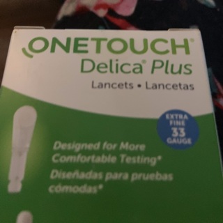 One touch Plus lancets 