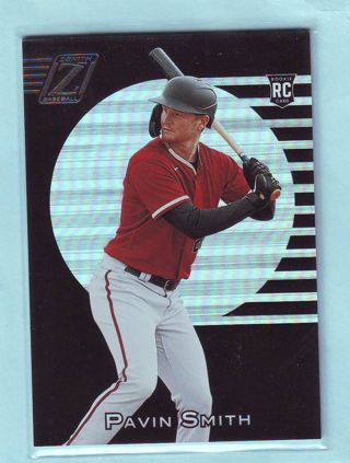 2021 Panini Chronicles Zenith Pavin Smith ROOKIE Baseball Card # 15 Diamondbacks