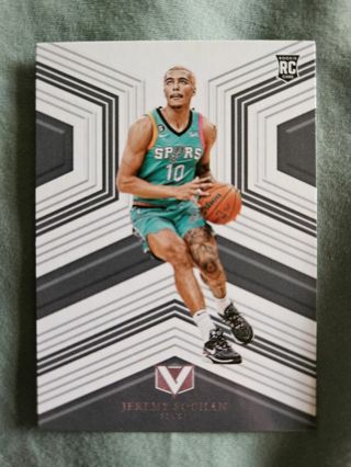 2022-23 Panini Chronicles Vertex Rookie Jeremy Sochan