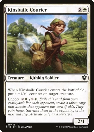 MTG Magic the Gathering Kinsbaile Courier (29/794) Commander Legends