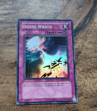 Yu-Gi-Oh Card Holo Divine Wrath