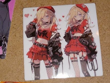 Anime one new vinyl sticker no refunds regular mail only Very nice