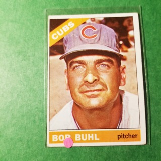 1966 - TOPPS BASEBALL CARD NO. 185 - BOB BUHL - CUBS