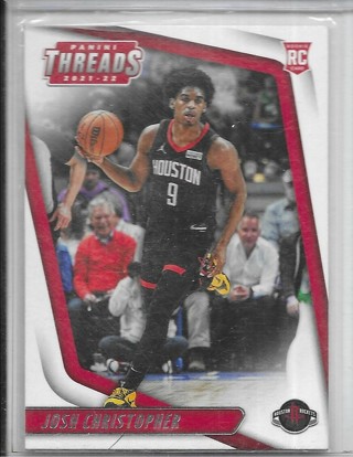 Josh Christopher 2021-22 Chronicles Threads #88 Rookie Card