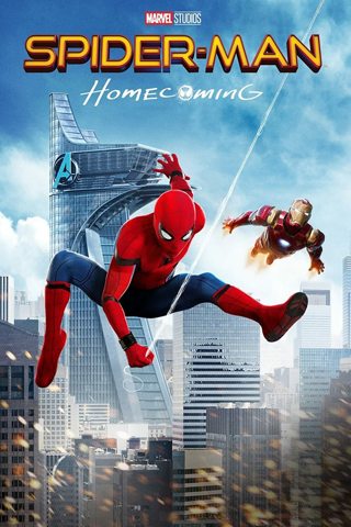 Spider-Man Homecoming HD MA Movies Anywhere Digital Code Action Super Hero Movie 