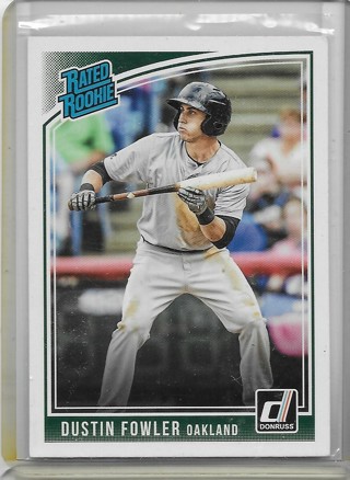 Dustin Fowler 2018 Donruss #50 Rated Rookie 