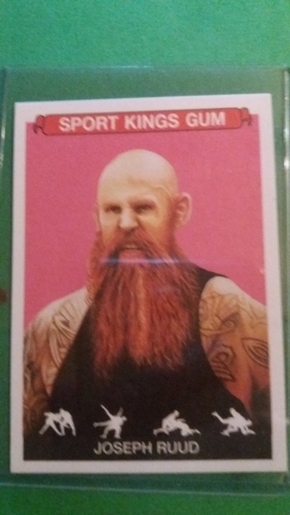 joseph ruud wrestling card free shipping