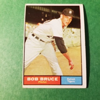  1961 - TOPPS EXMT - NRMT BASEBALL - CARD NO. 83 - BOB BRUCE - TIGERS