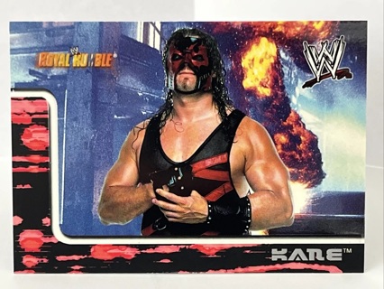 2002 Fleer WWE Royal Rumble #15 Kane wrestling card