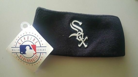 CHICAGO WHITE SOX MLB VINTAGE ORIGINAL Knit Headband/Sweatband *OFFICIAL*NWT*